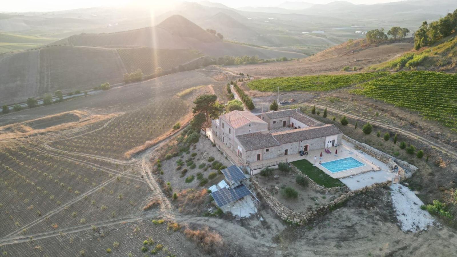 Masseria Baglio Perciata Camporeale Eksteriør bilde