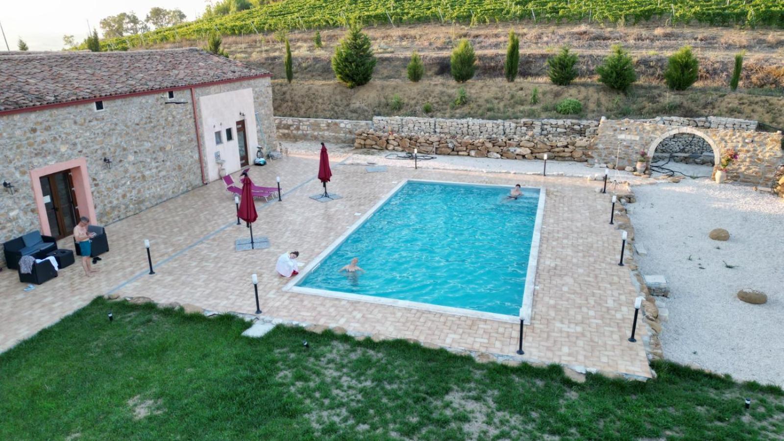 Masseria Baglio Perciata Camporeale Eksteriør bilde