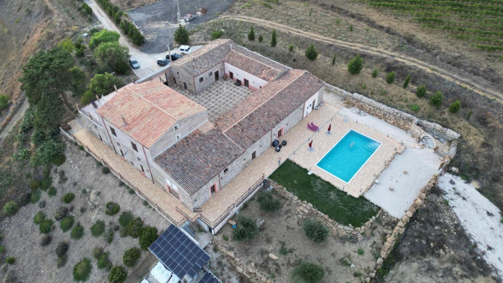 Masseria Baglio Perciata Camporeale Eksteriør bilde