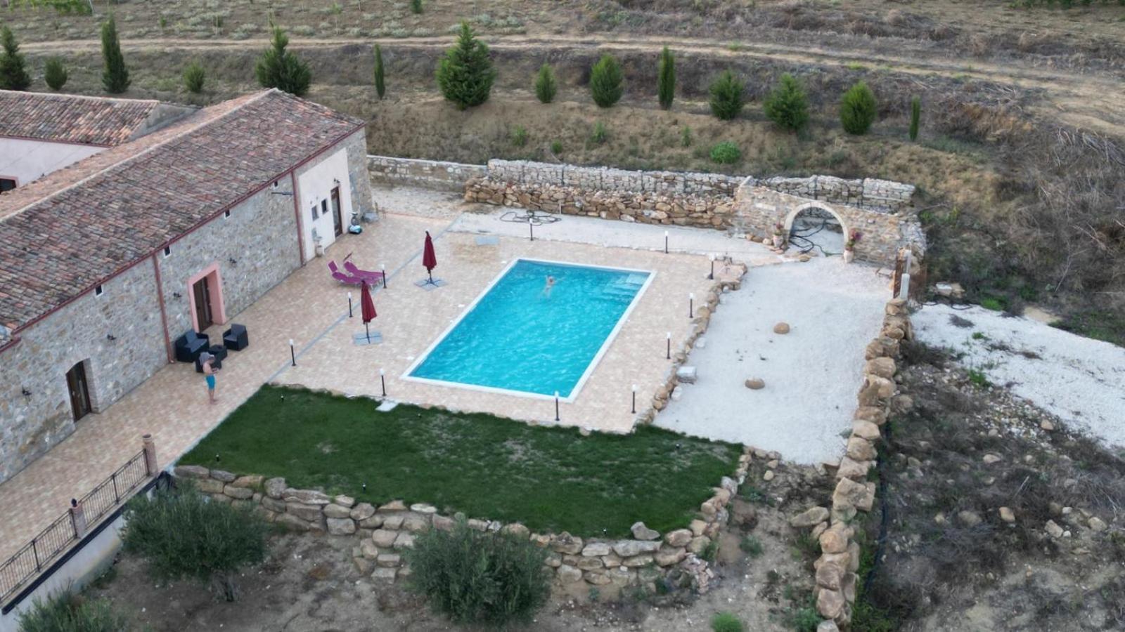 Masseria Baglio Perciata Camporeale Eksteriør bilde